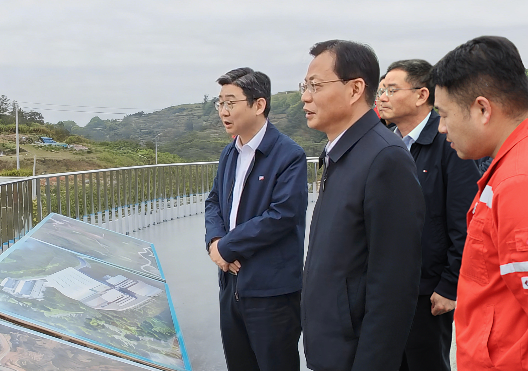 刘盛辉赴浙江海风苍南示范项目调研重大项目建设