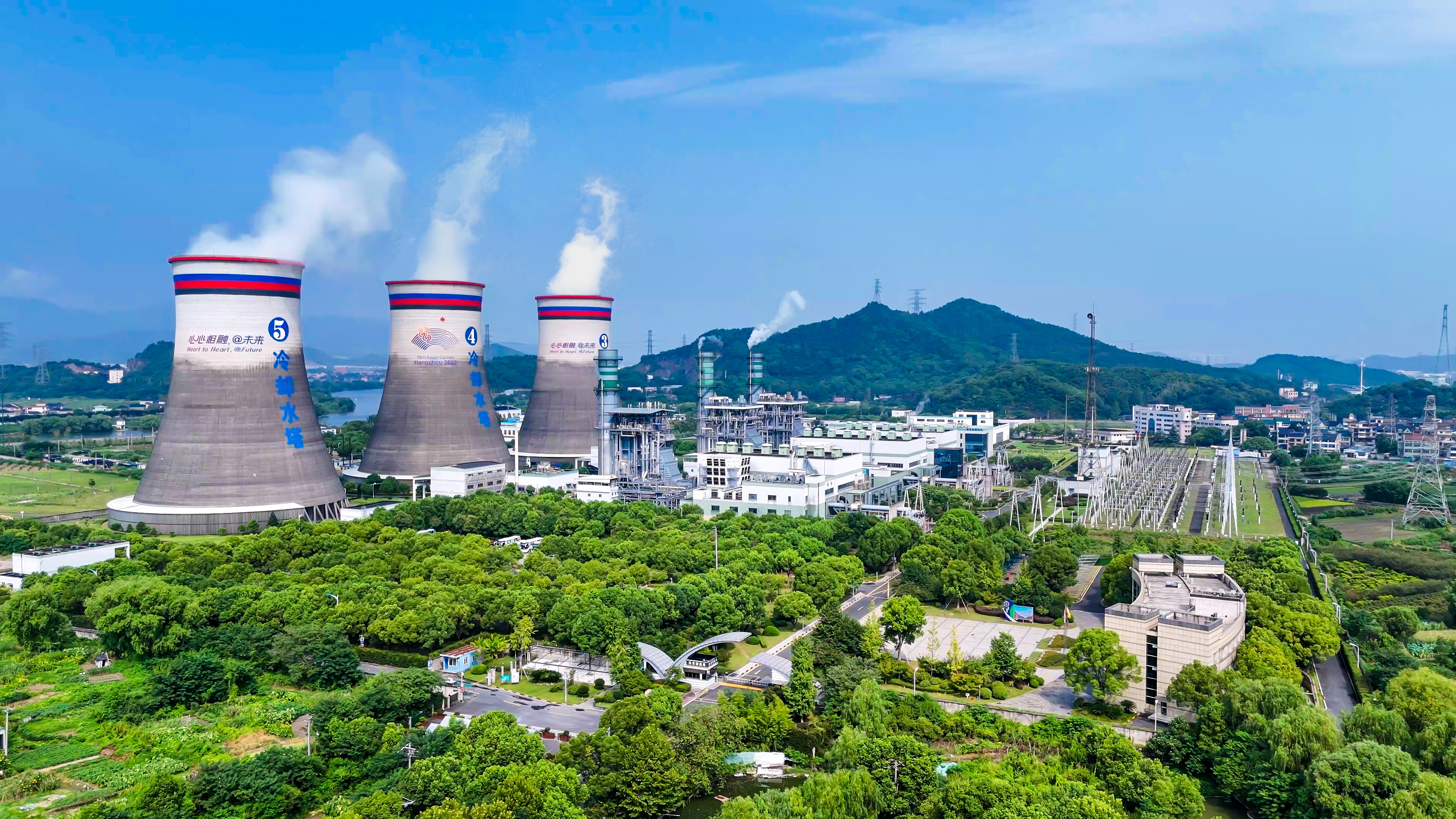 一减一增腾挪发展新空间 浙江卫视关注萧山发电厂绿色转型